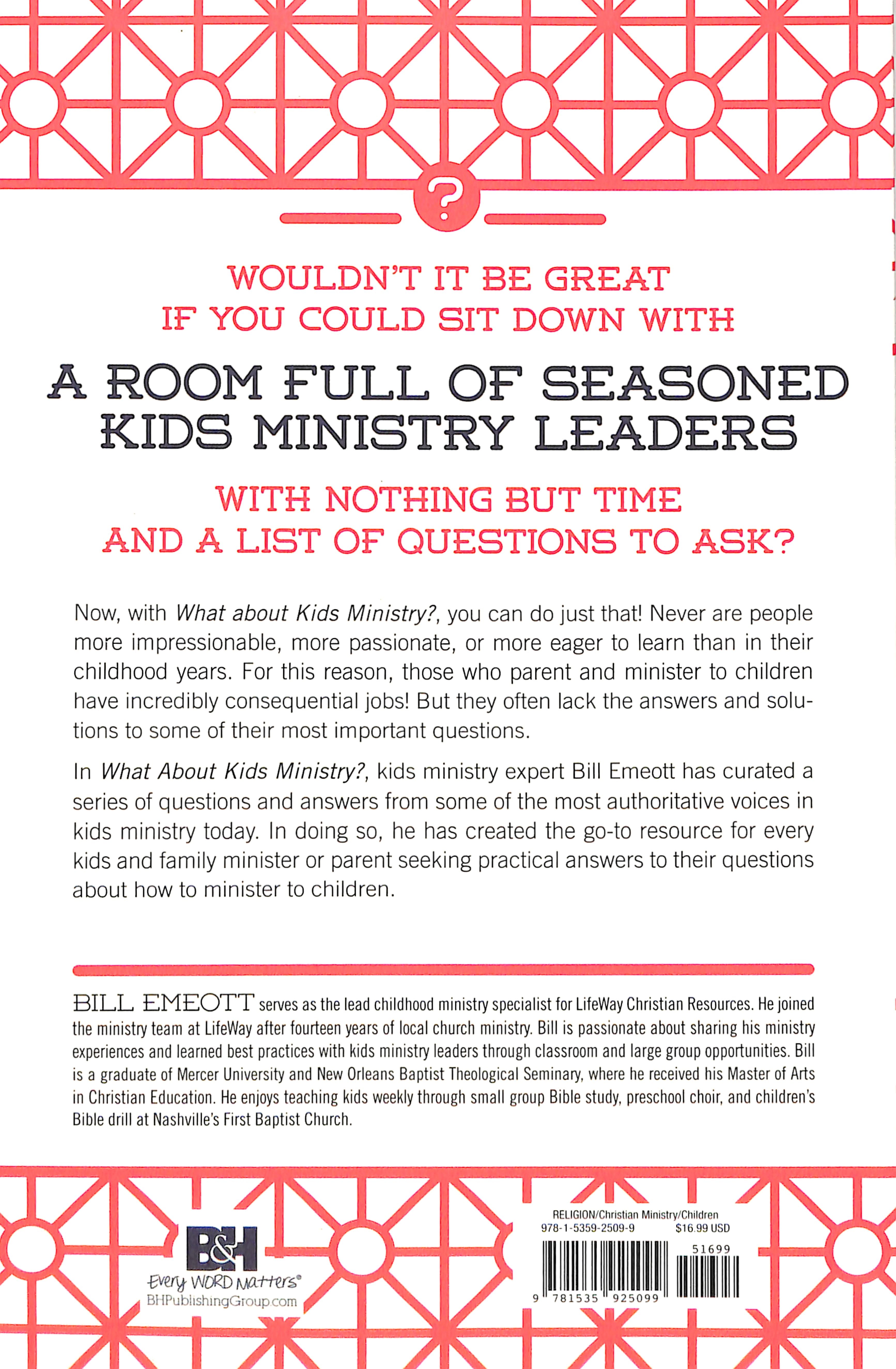 What About Kids Ministry?: Practical Answers to Questions About Kids Ministry