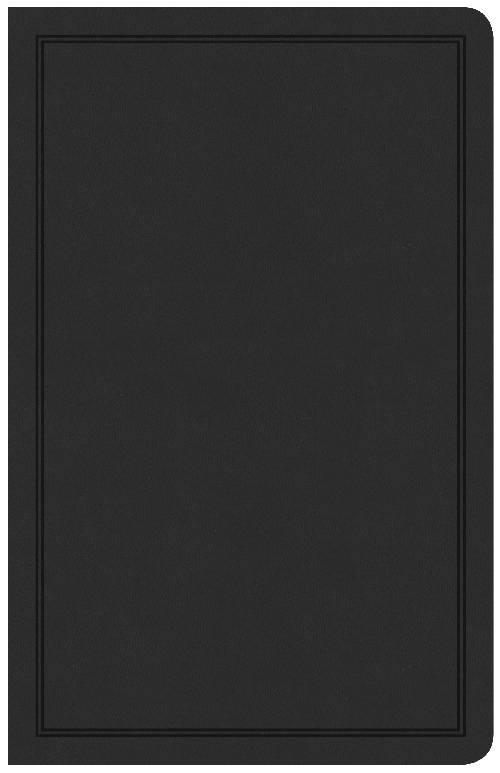 CSB Deluxe Gift Bible Black (Red Letter Edition)
