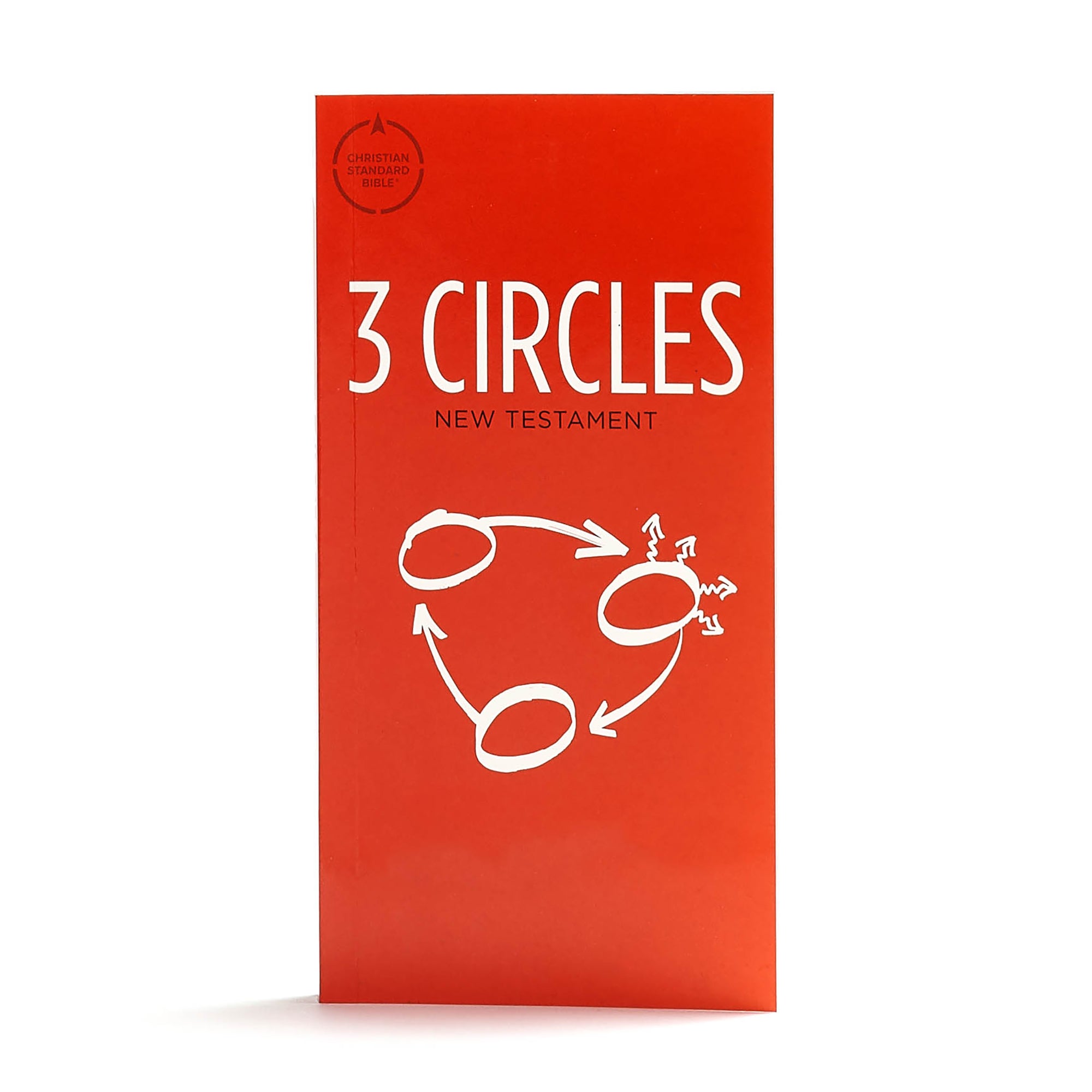 CSB 3 Circles Evangelism New Testament (Red Letter Edition)