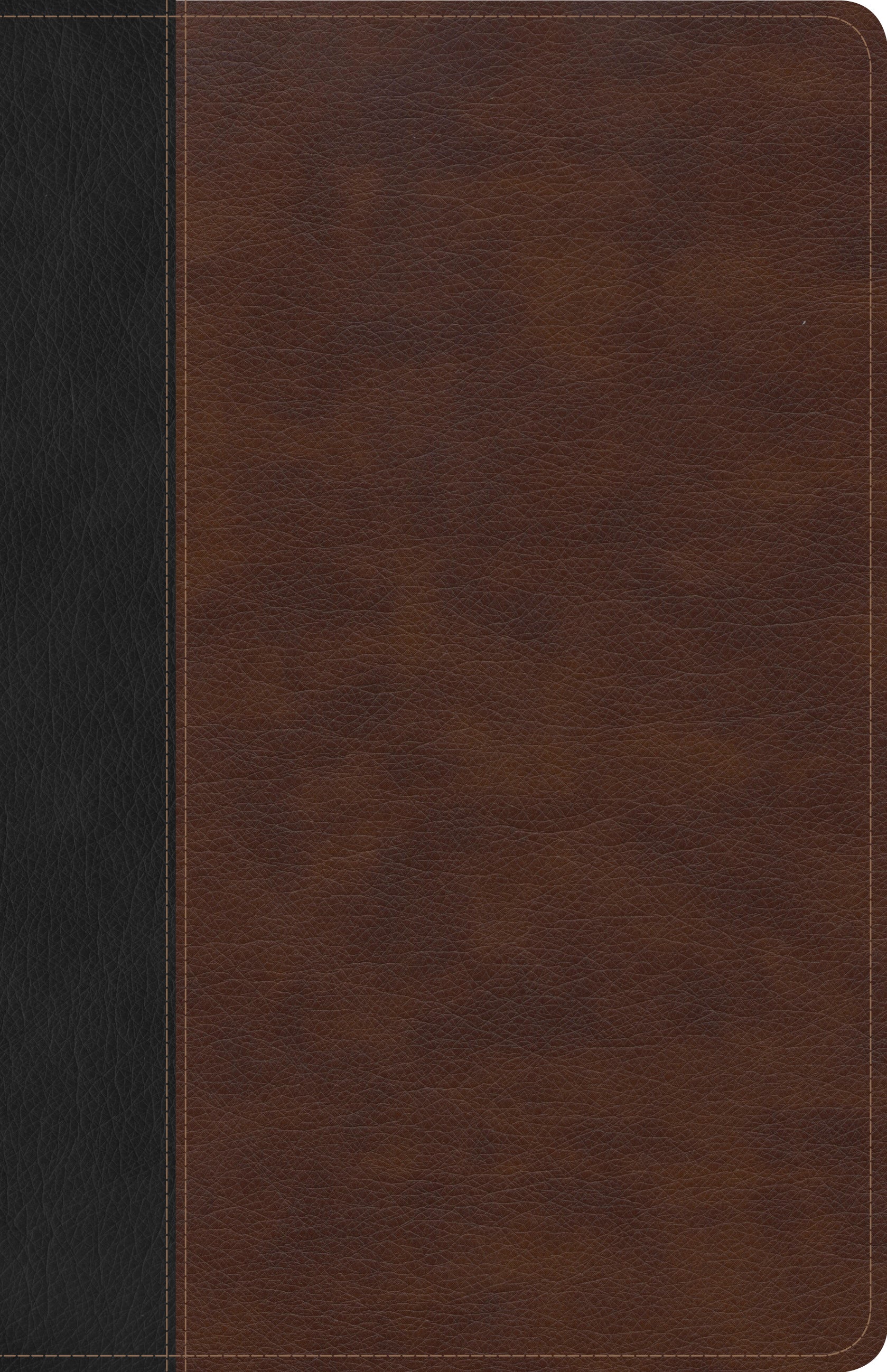 CSB Ultrathin Bible Brown/Black Indexed (Red Letter Edition)