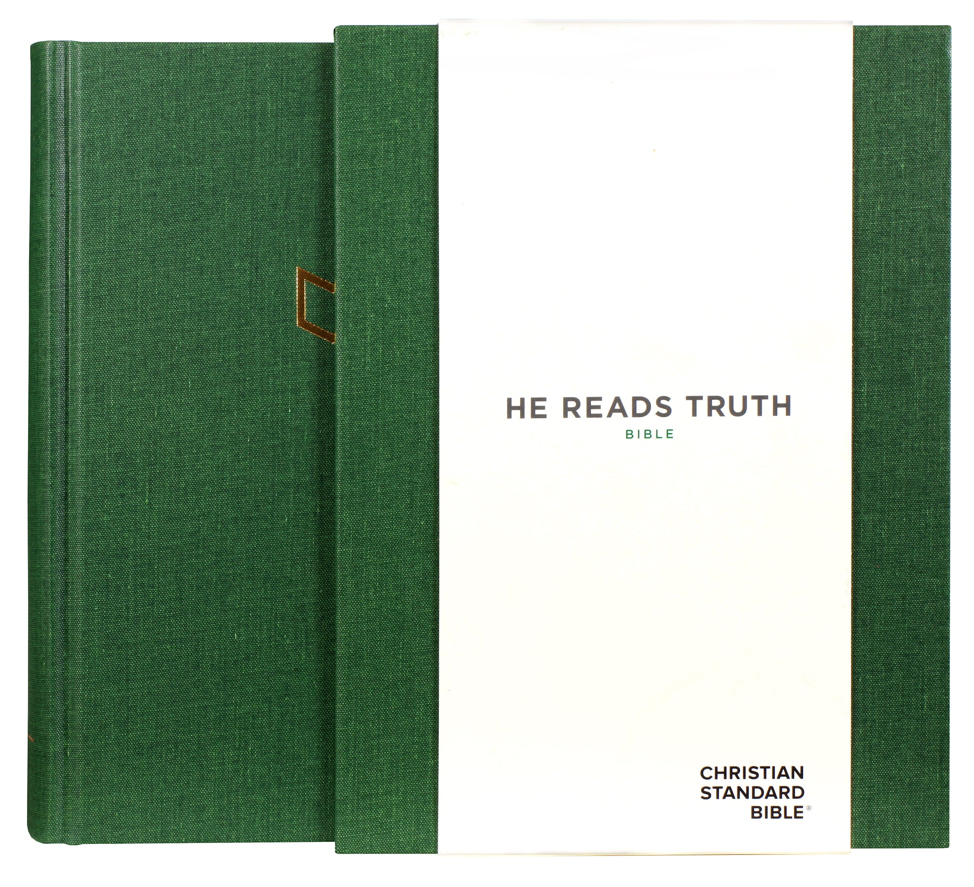 CSB He Reads Truth Bible Green