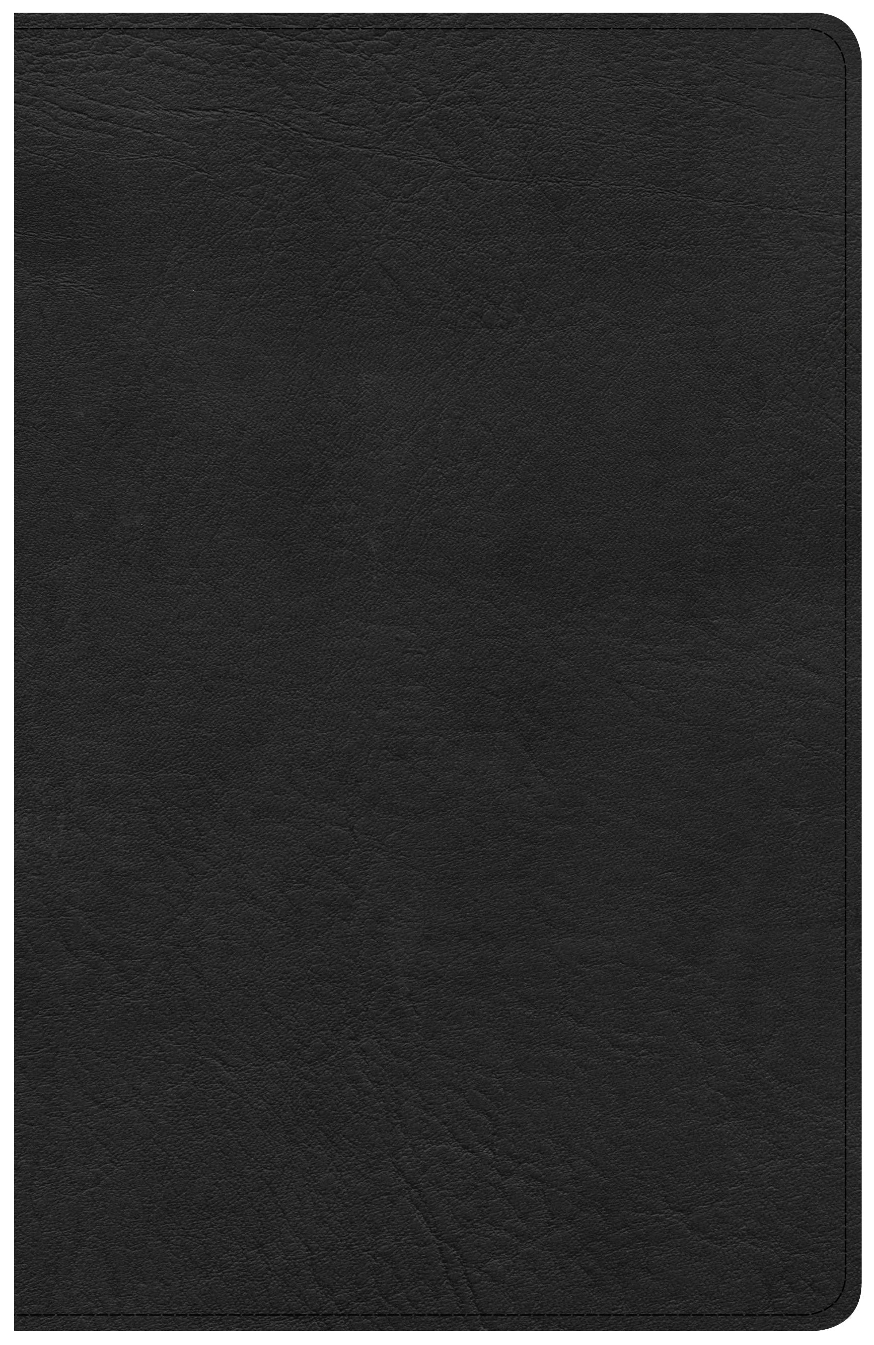 KJV Large Print Personal Size Reference Bible Black Indexed (Red Letter Edition)