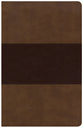 KJV Large Print Personal Size Reference Bible Saddle Brown (Red Letter Edition)