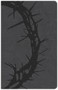 KJV Large Print Personal Size Reference Bible Charcoal Indexed (Red Letter Edition)