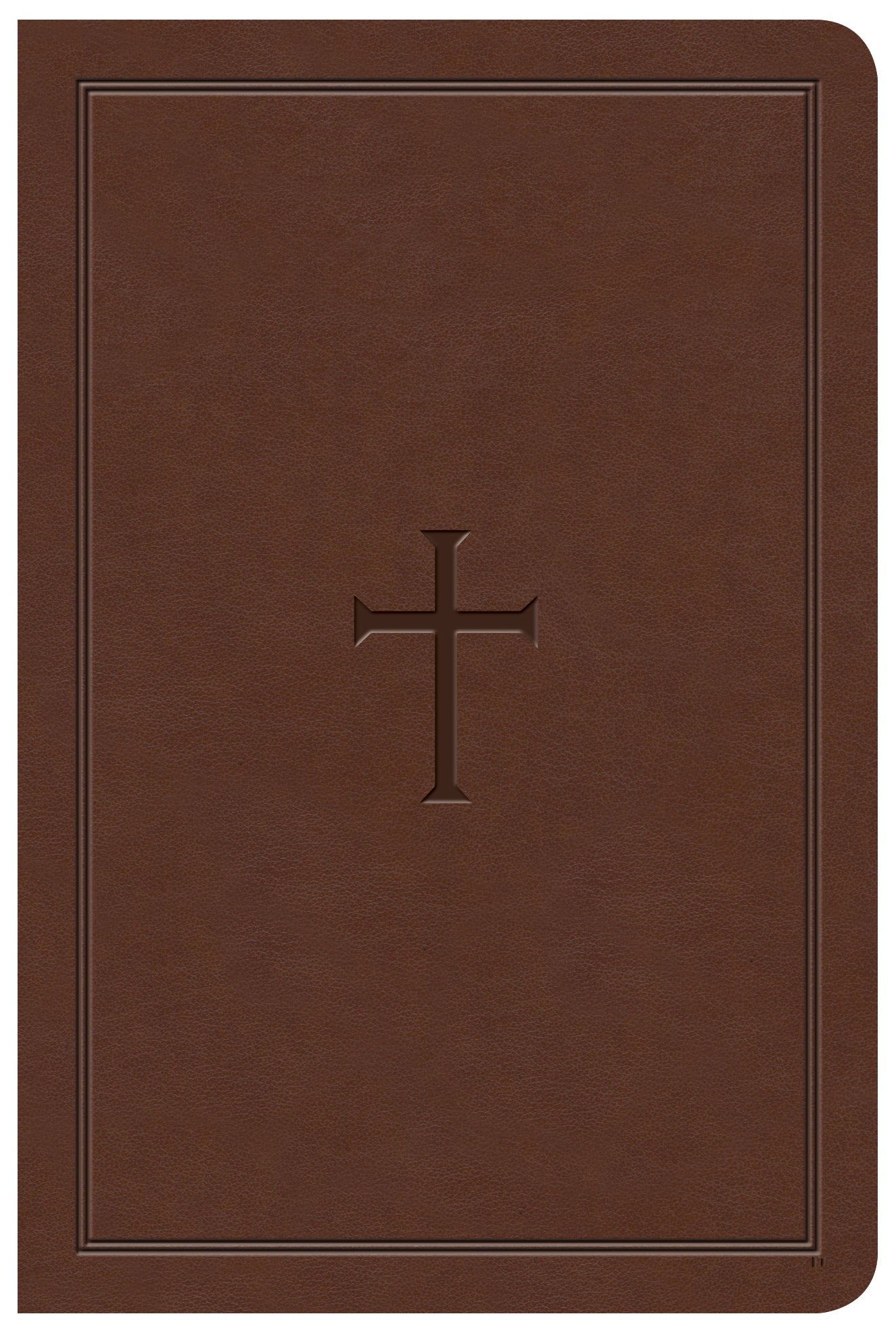 KJV Large Print Compact Reference Bible Brown (Red Letter Edition)