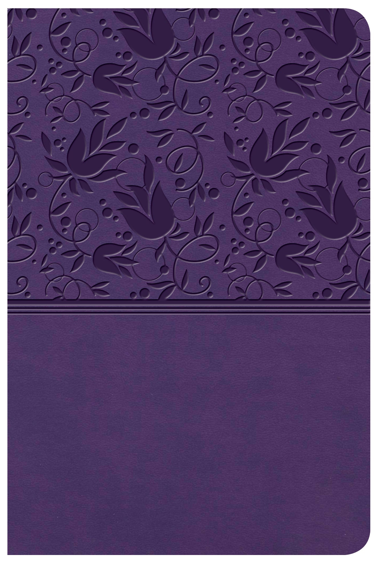 KJV Large Print Compact Reference Bible Purple (Red Letter Edition)