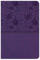 KJV Large Print Compact Reference Bible Purple (Red Letter Edition)