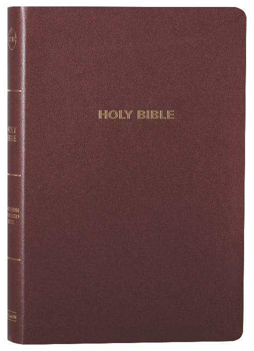 CSB Gift & Award Bible Burgundy (Red Letter Edition)