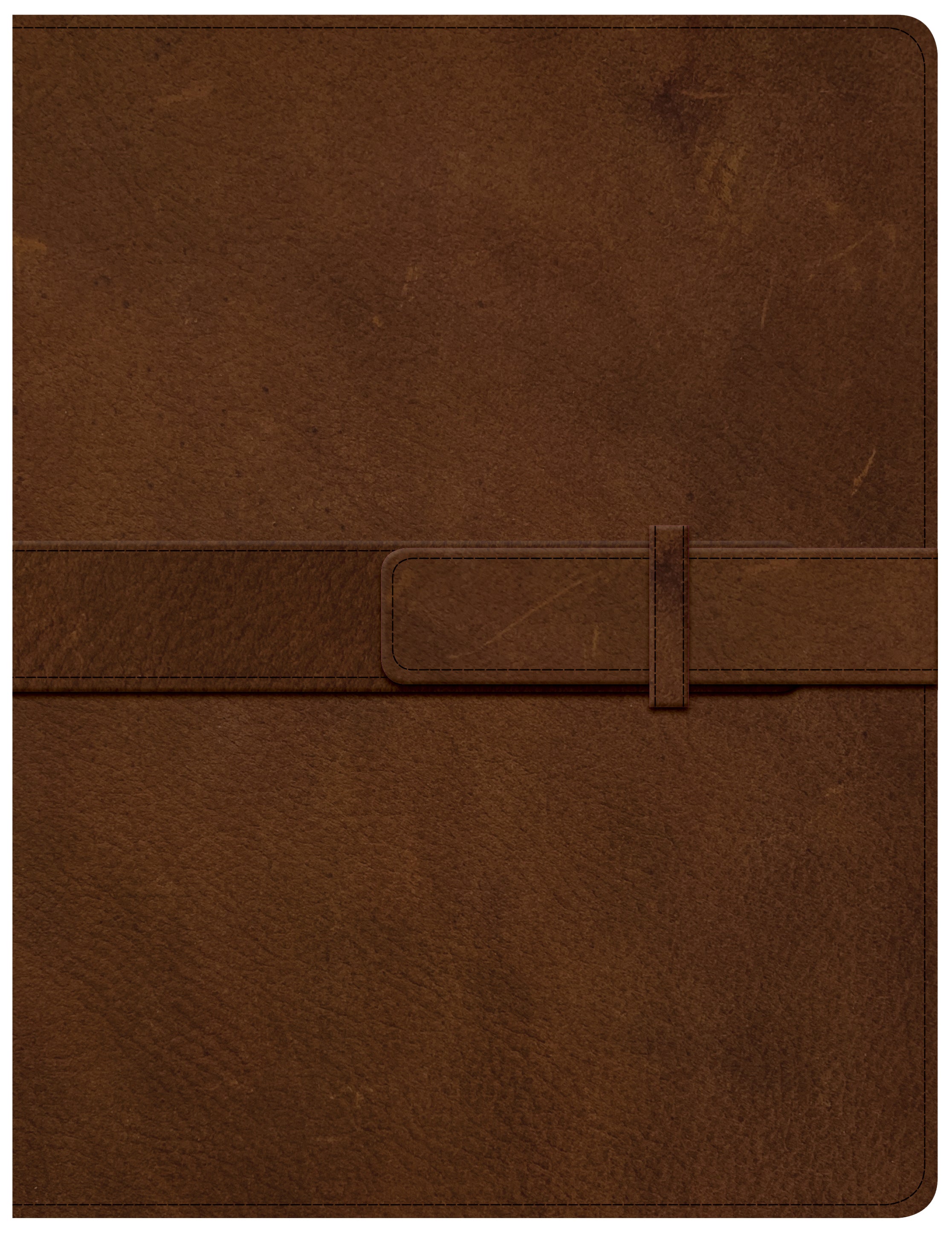 CSB Legacy Notetaking Bible Tan With Strap (Black Letter Edition)
