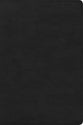 CSB Giant Print Center-Column Reference Bible Black (Red Letter Edition)