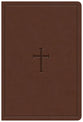 KJV Giant Print Reference Bible Brown (Red Letter Edition)