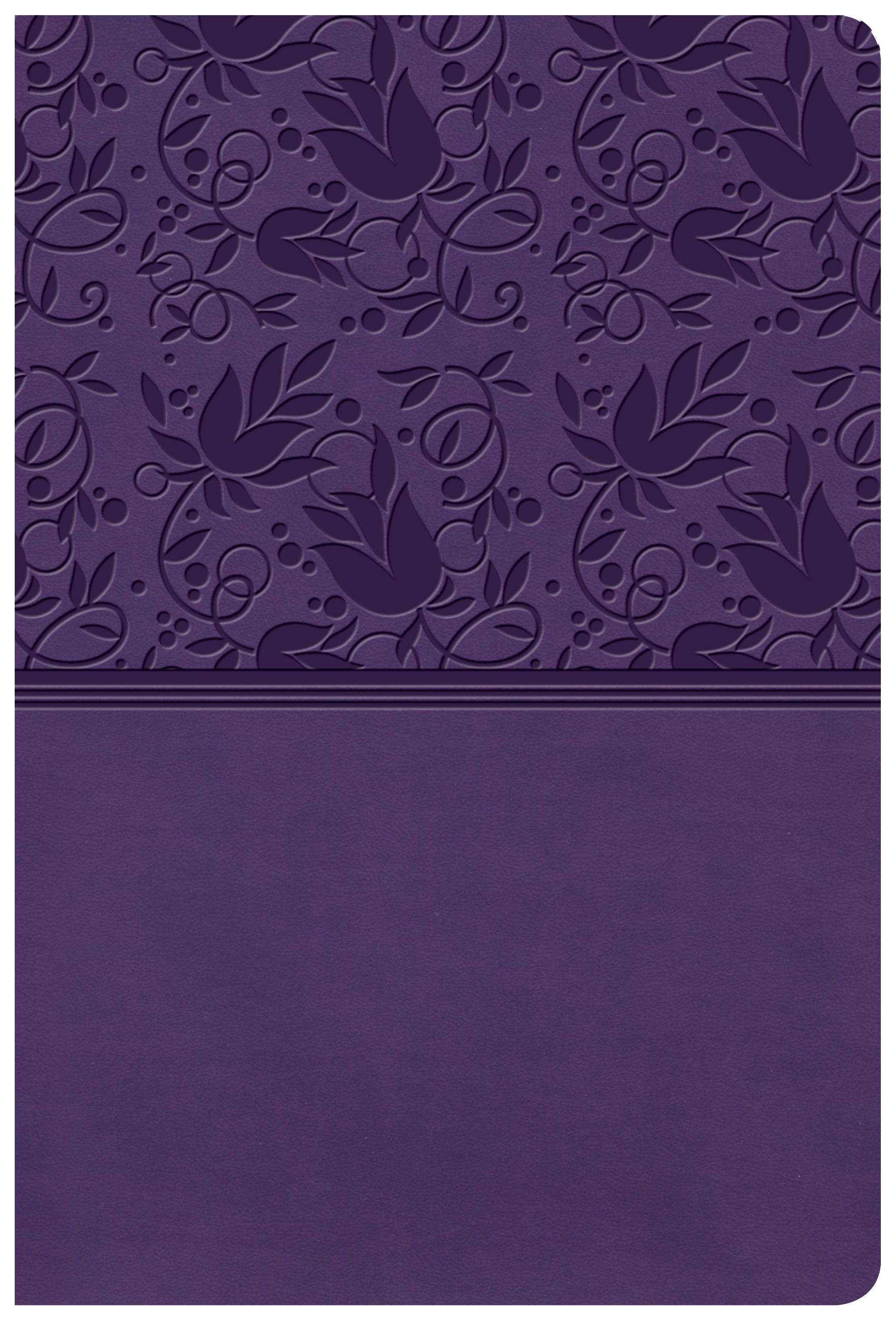 KJV Giant Print Reference Bible Purple (Red Letter Edition)