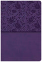 KJV Giant Print Reference Bible Purple (Red Letter Edition)