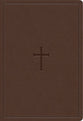 KJV Super Giant Print Reference Bible Brown Indexed (Red Letter Edition)