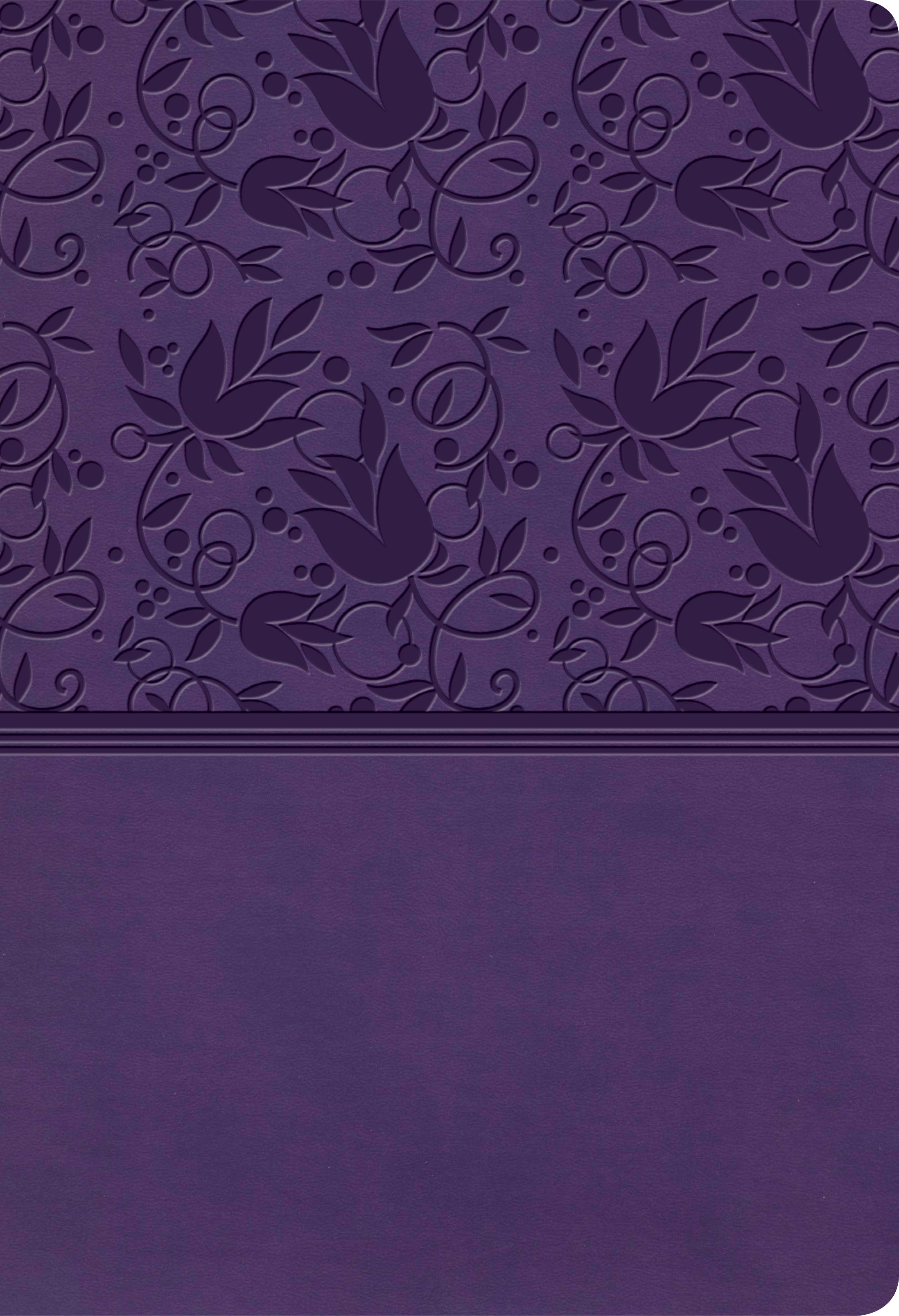 KJV Super Giant Print Reference Bible Purple Indexed (Red Letter Edition)