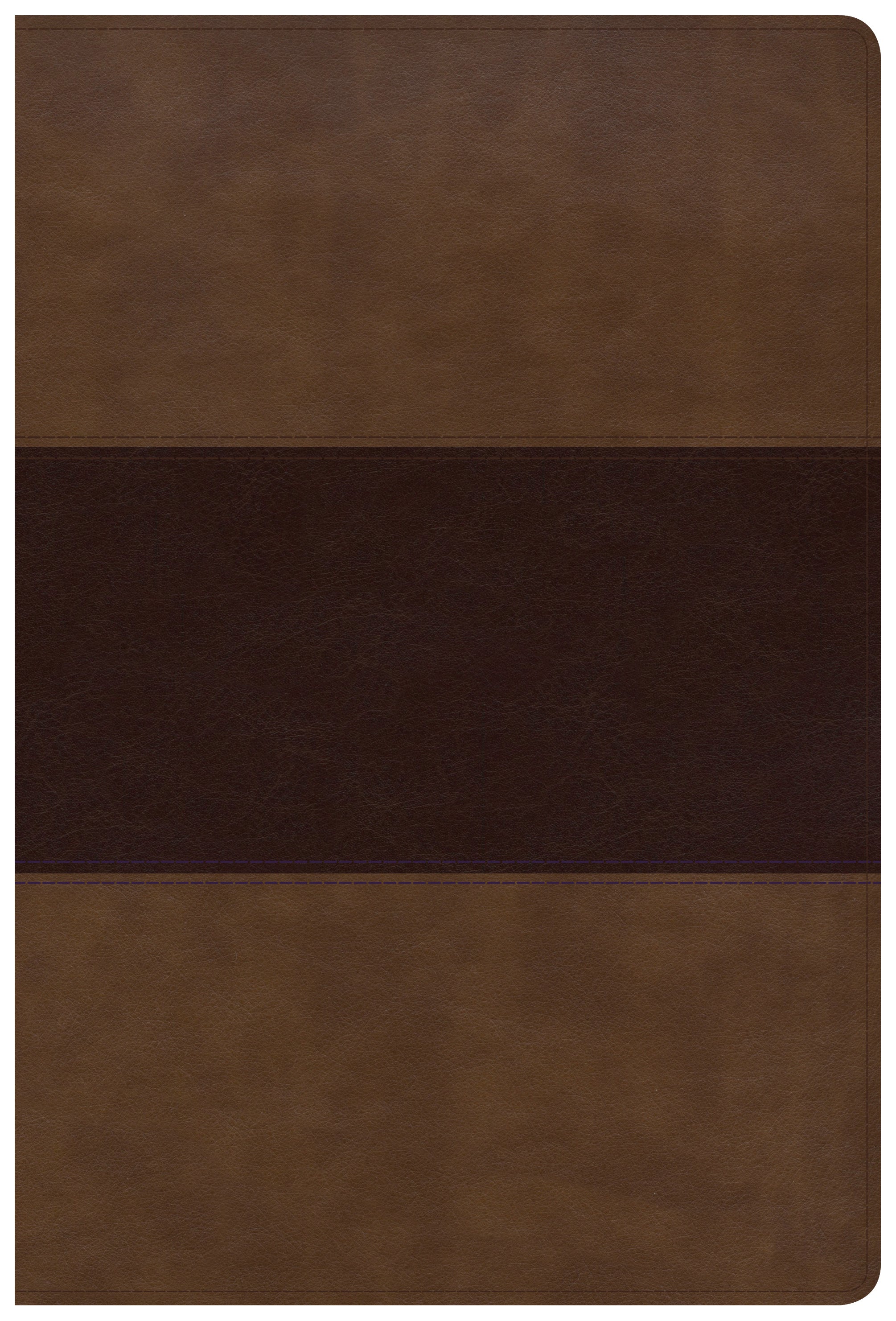 KJV Giant Print Reference Bible Saddle Brown Indexed (Red Letter Edition)