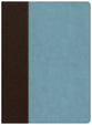 CSB Life Essentials Study Bible Brown/Sky (Black Letter Edition)