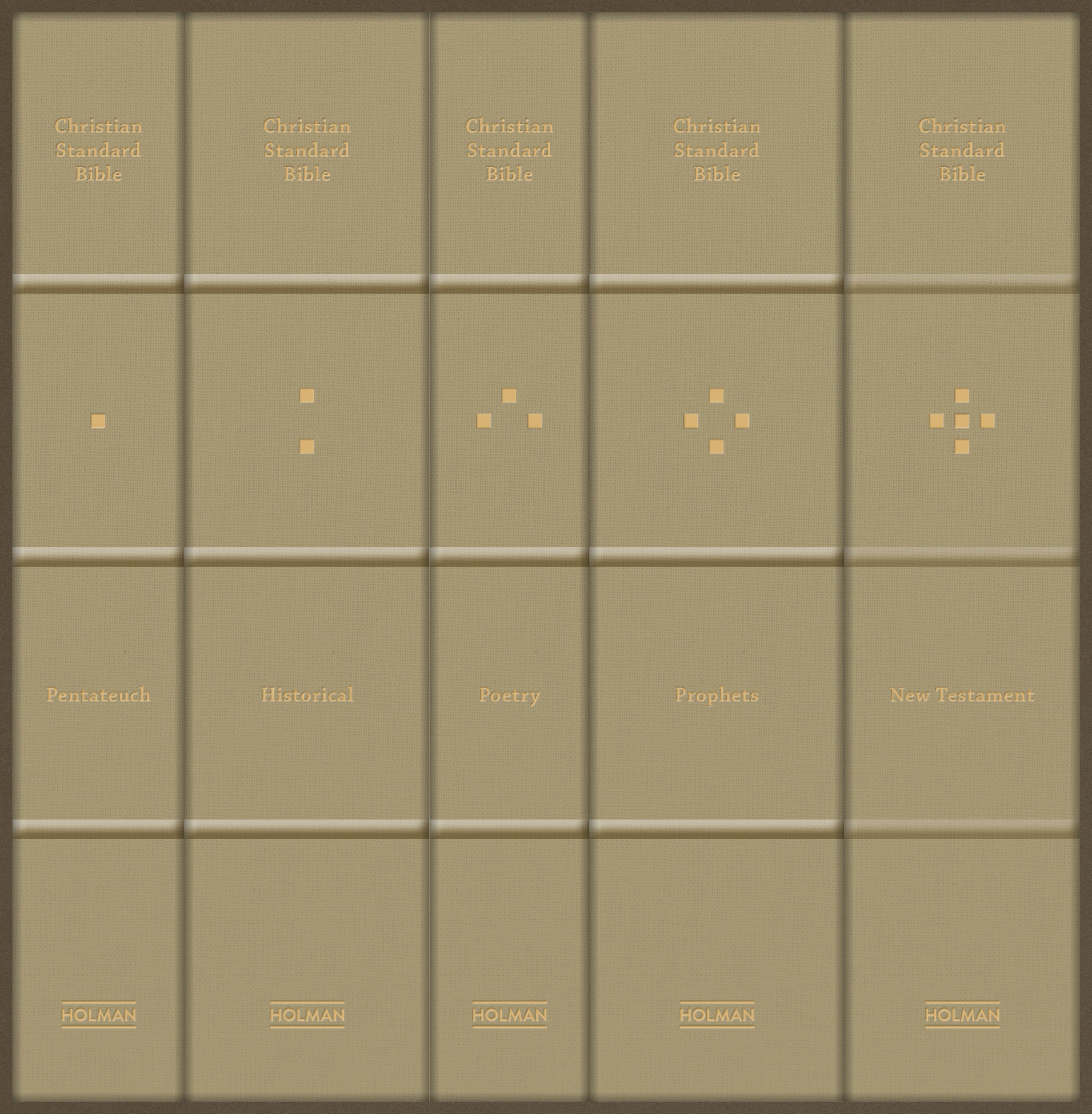 CSB Reader's Bible (5 Volume Collection)
