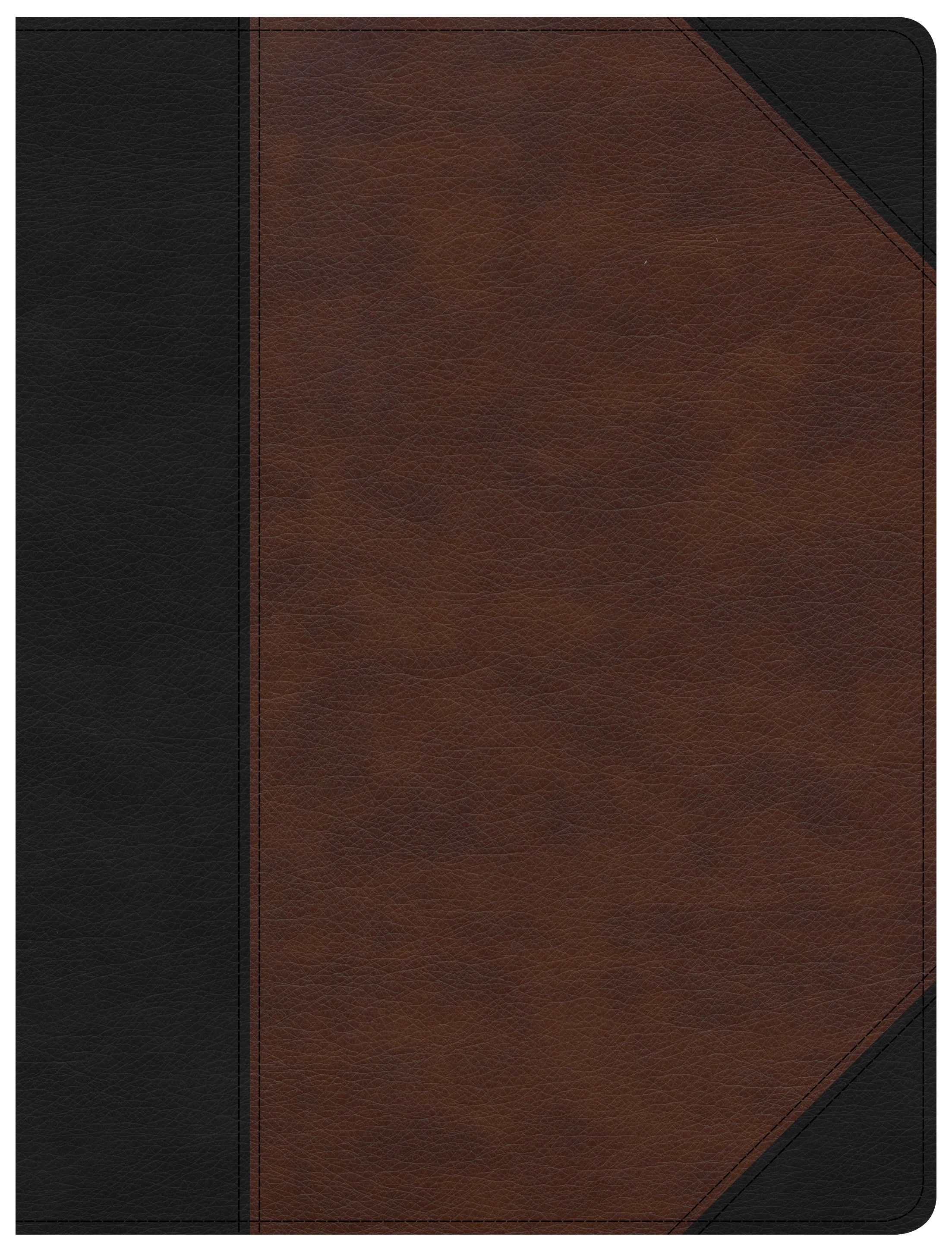 CSB Tony Evans Study Bible Black/Brown (Black Letter Edition)