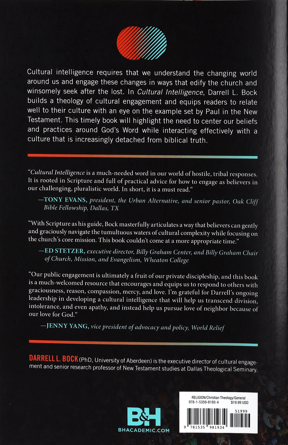 Cultural Intelligence: Living For God in a Diverse, Pluralistic World