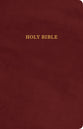 KJV Gift and Award Bible Burgundy (Red Letter Edition)