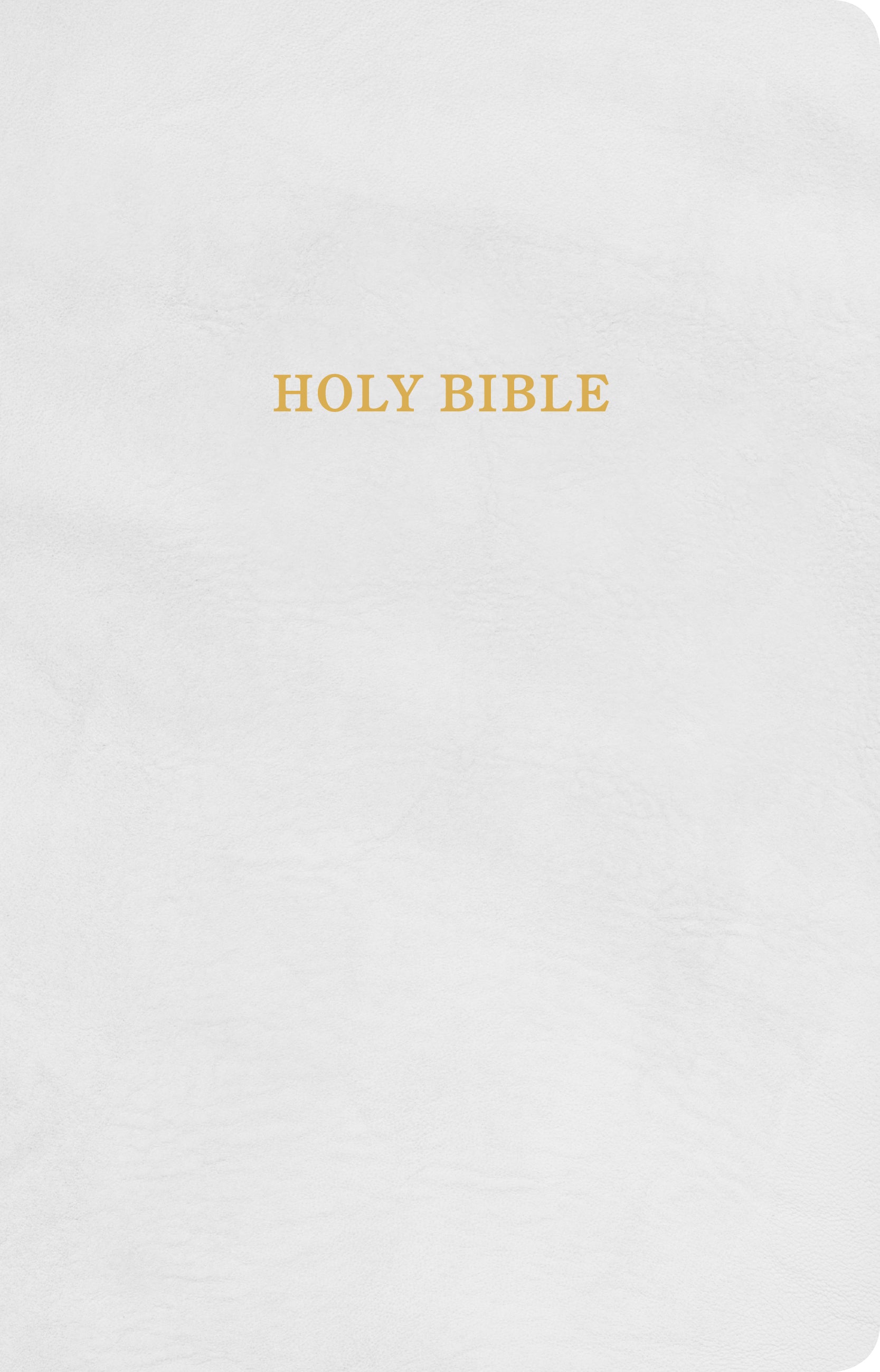 KJV Gift and Award Bible White (Red Letter Edition)