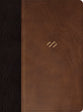 Rvr 1960 Biblia Tematica De Estudio Marron Oscuro/Marron Con Indice