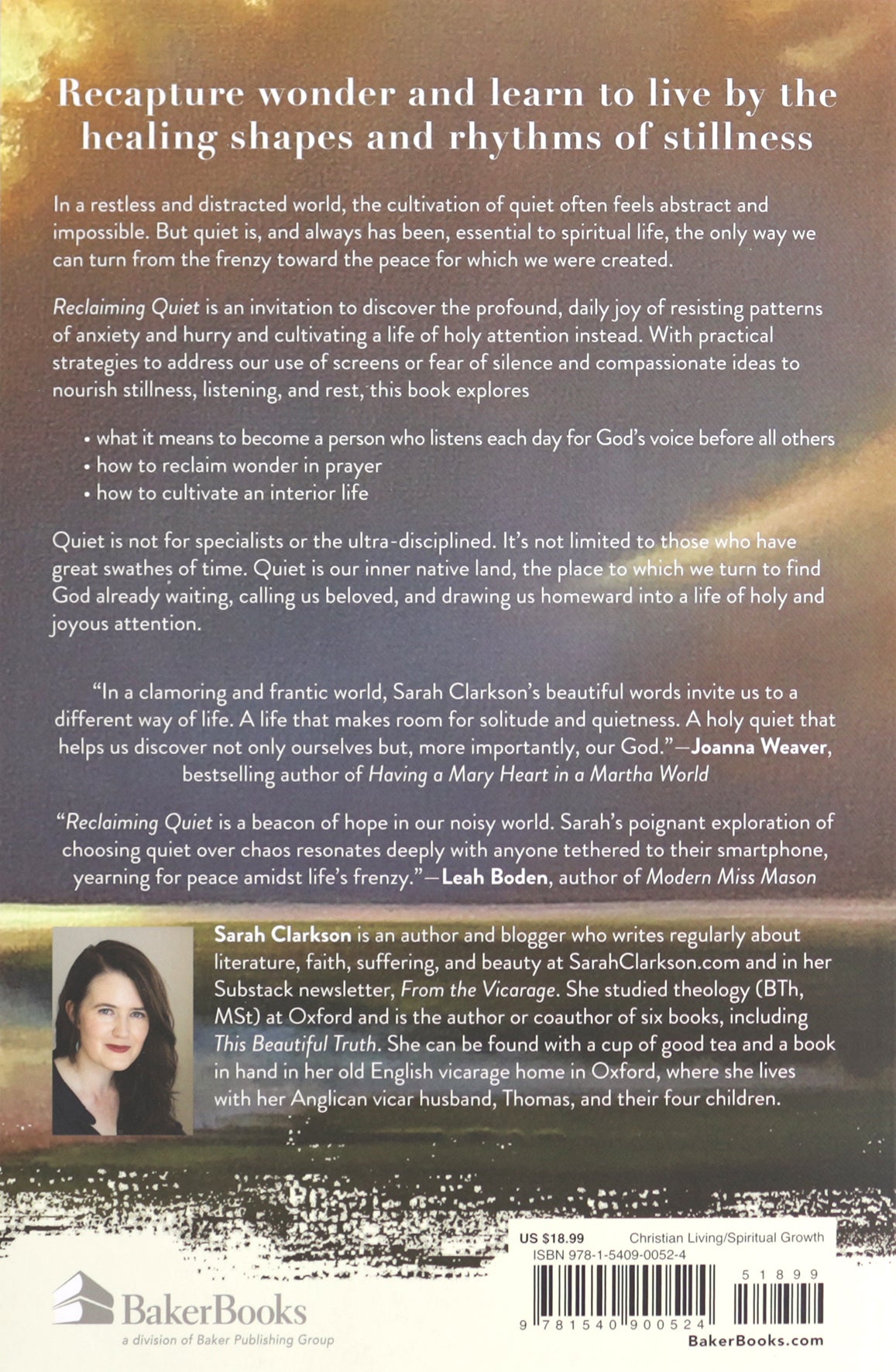 Reclaiming Quiet: Cultivating a Life of Holy Attention