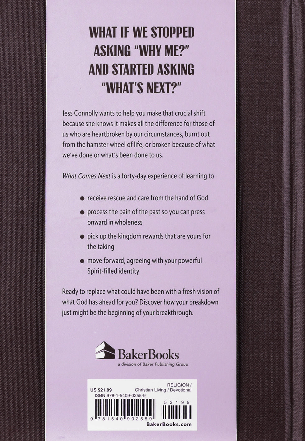 What Comes Next: 40 Days of Healing after Heartbreak, Burnout, or Brokenness