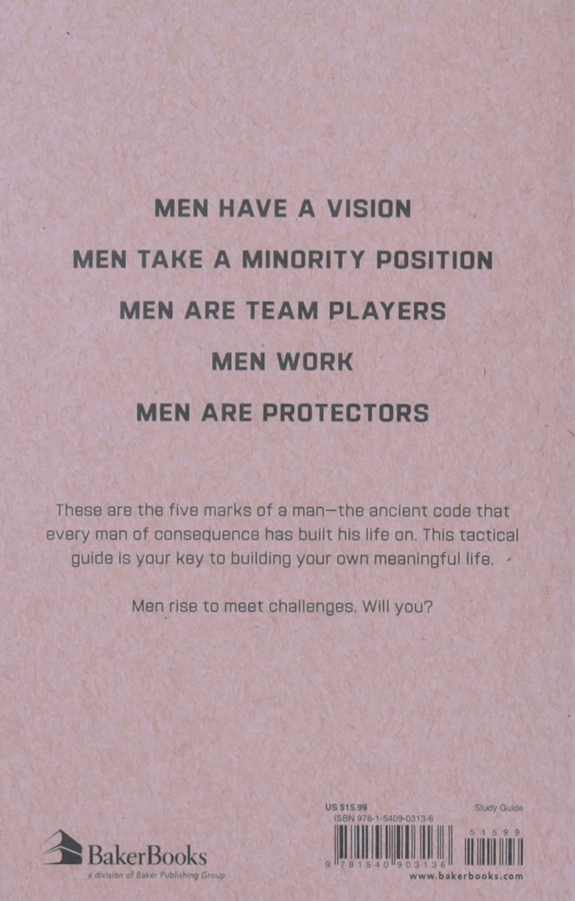 The Five Marks of a Man Tactical Guide