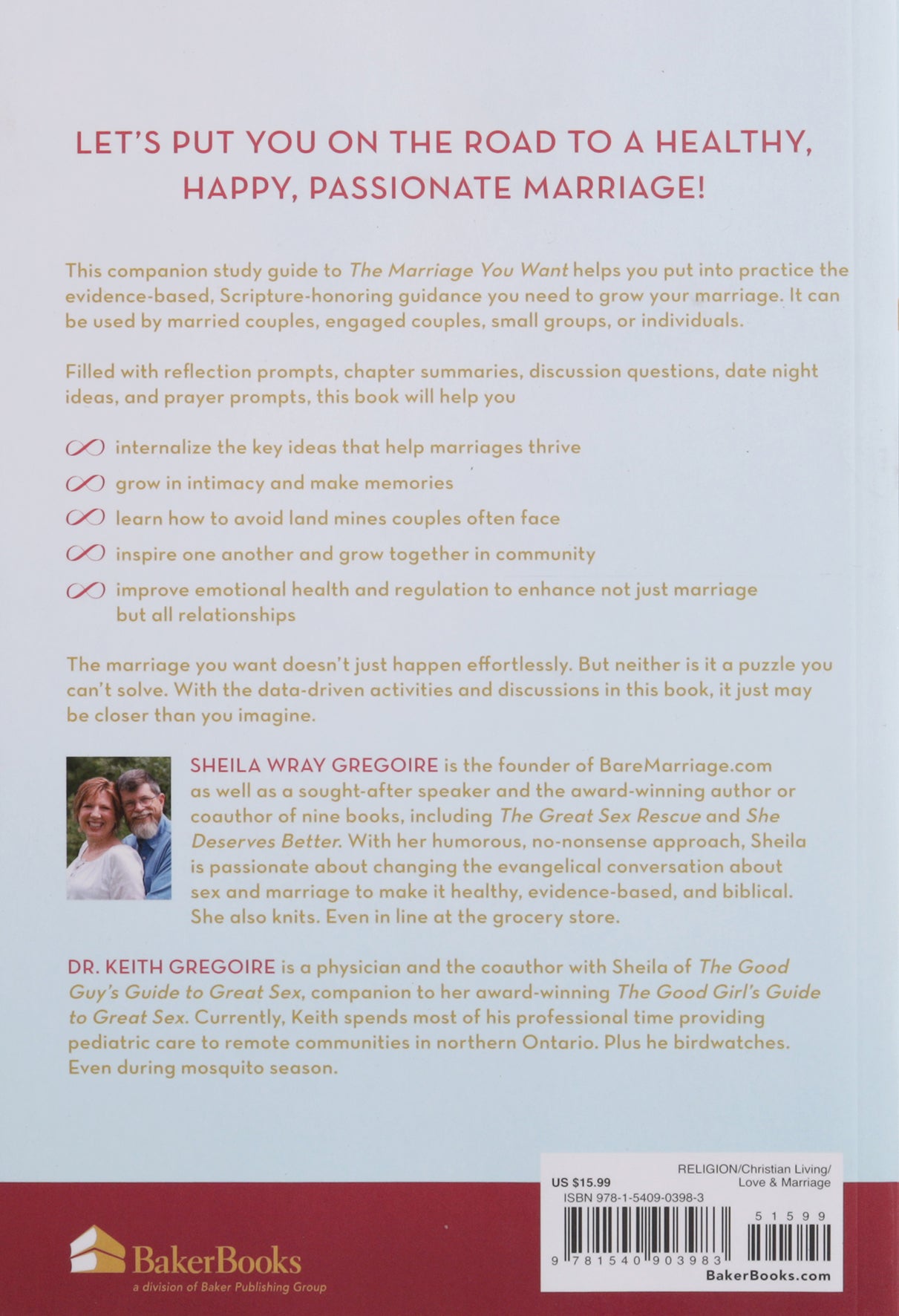 The Marriage You Want (Study Guide): Moving Beyond Stereotypes for a Relationship Built on Scripture, New Data, and Emotional Health