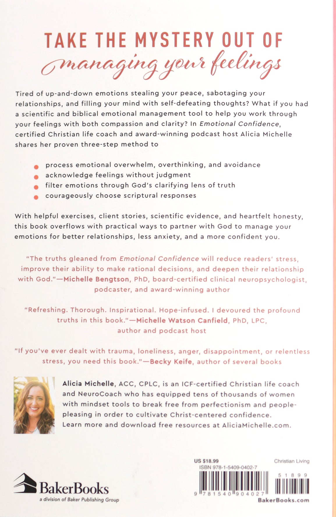 Emotional Confidence: 3 Simple Steps to Manage Emotions with Science and Scripture