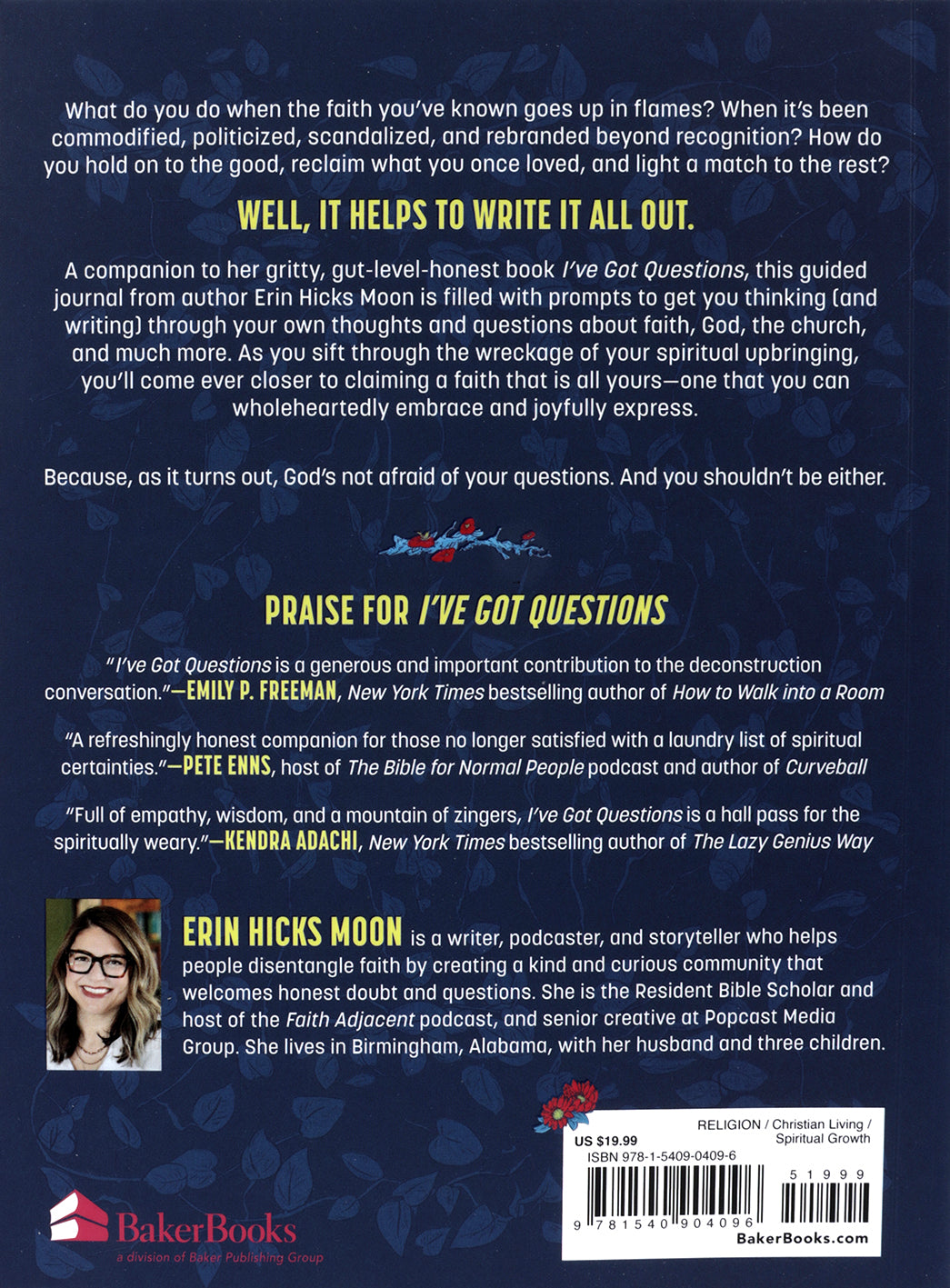 I've Got Questions (Guided Journal): Prompts and Practices for Rewilding Your Faith