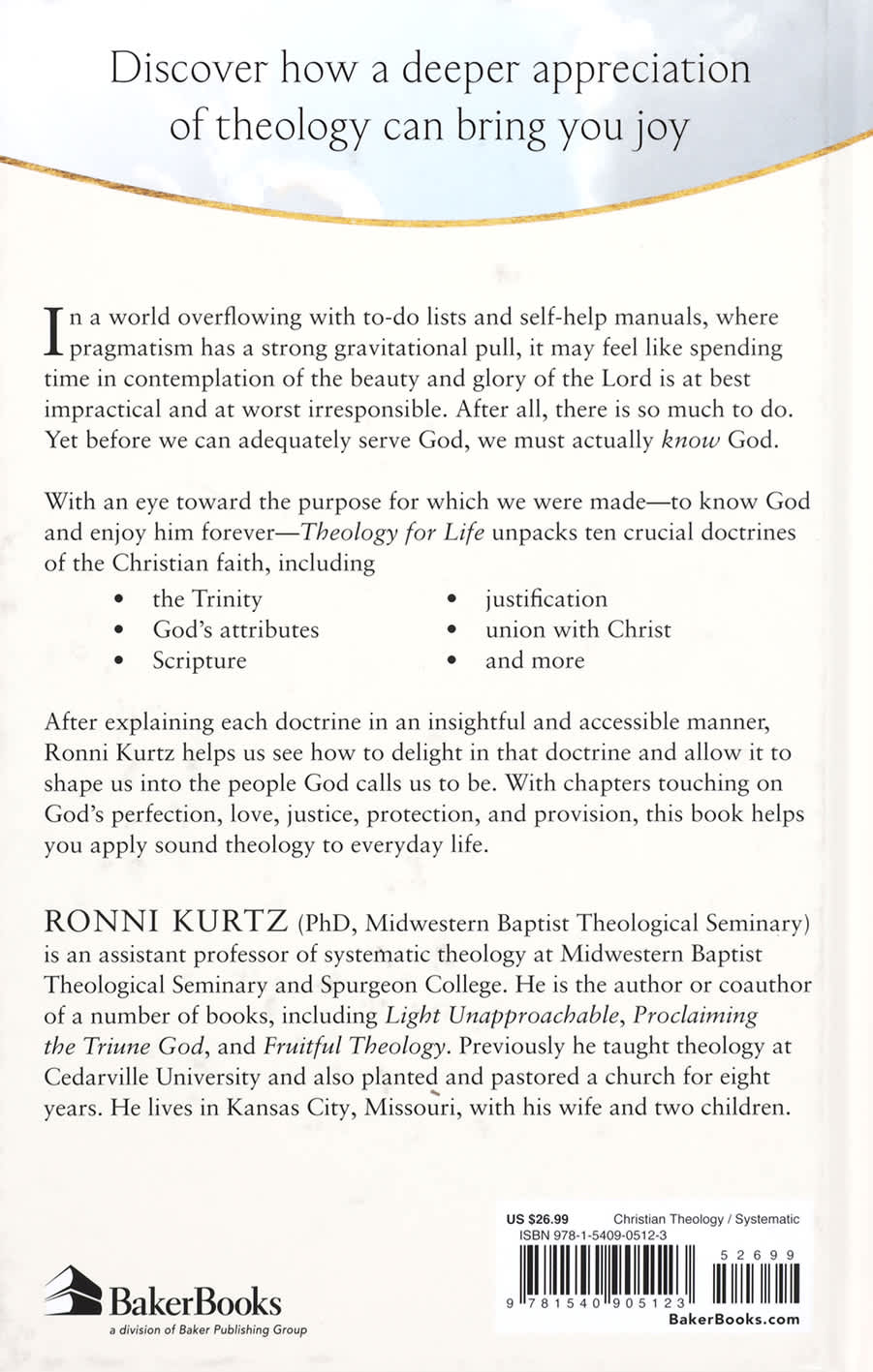 Theology for Life: A Joy-Filled Introduction to Christian Doctrine