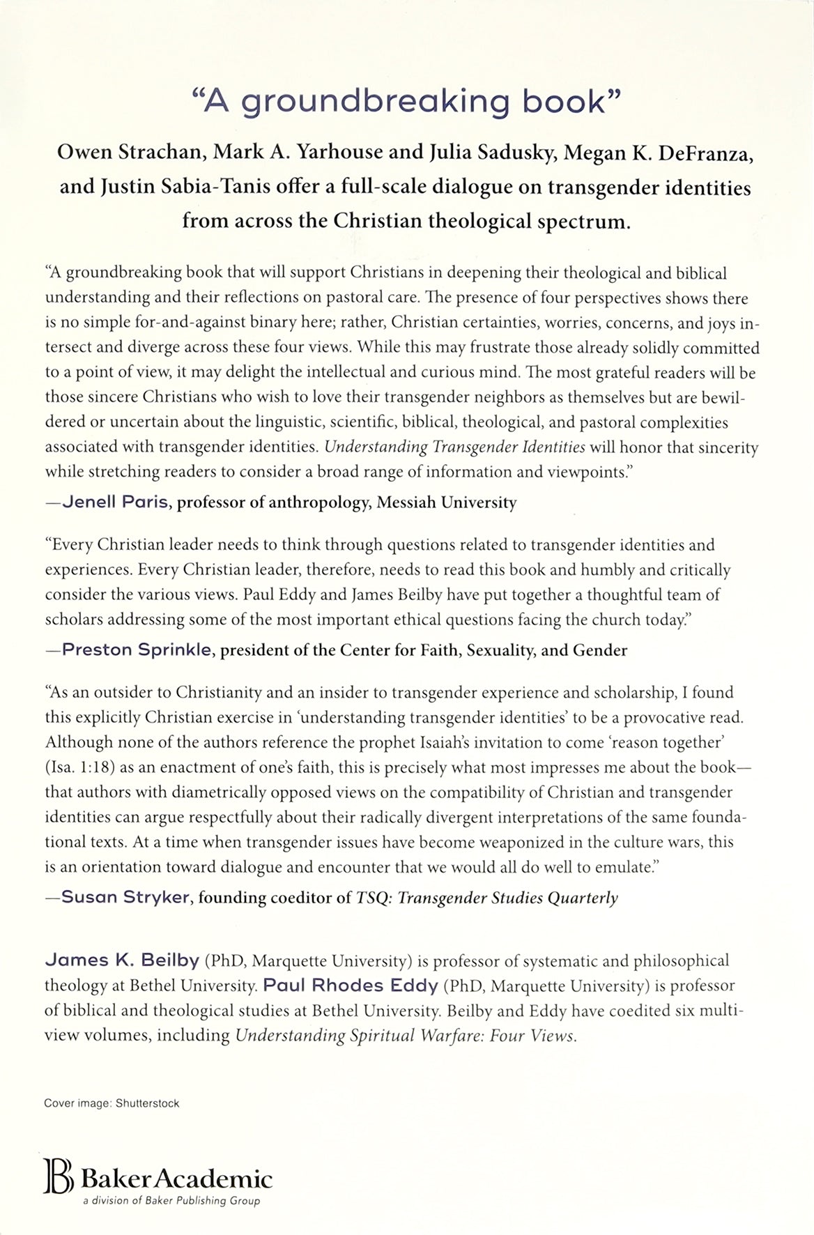 Understanding Transgender Identities: Four Views