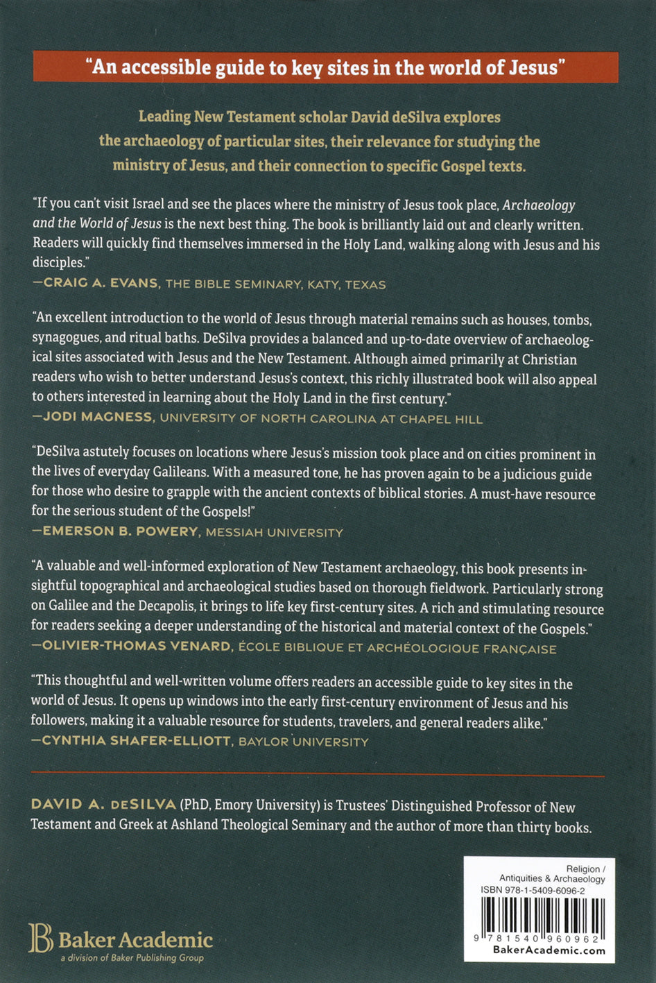 Archaeology and the World of Jesus: A Visual Guide (Archaeology and the New Testament Series)
