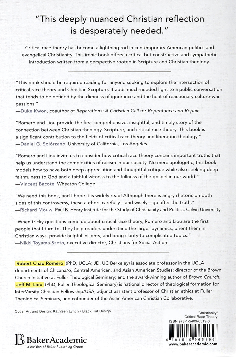 Christianity and Critical Race Theory: A Faithful and Constructive Conversation
