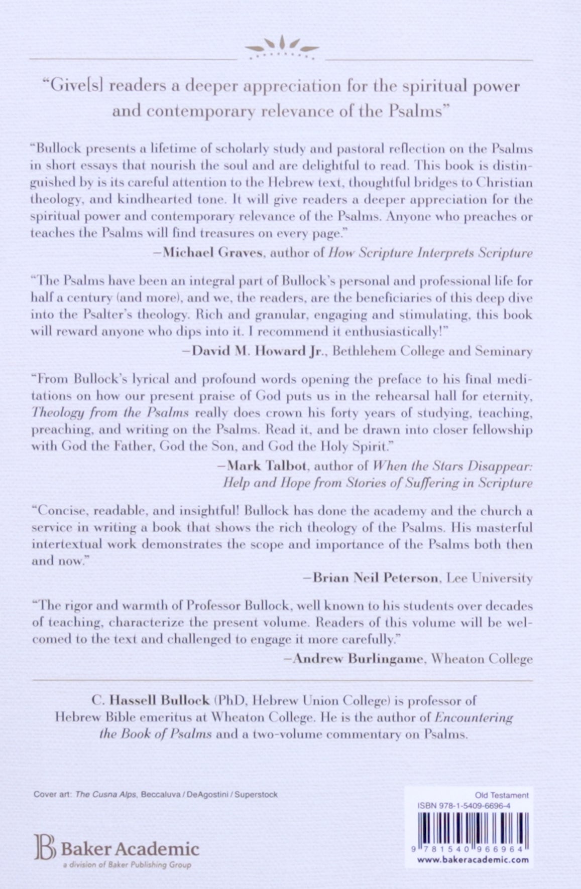 Theology From the Psalms: The Story of God's Steadfast Love
