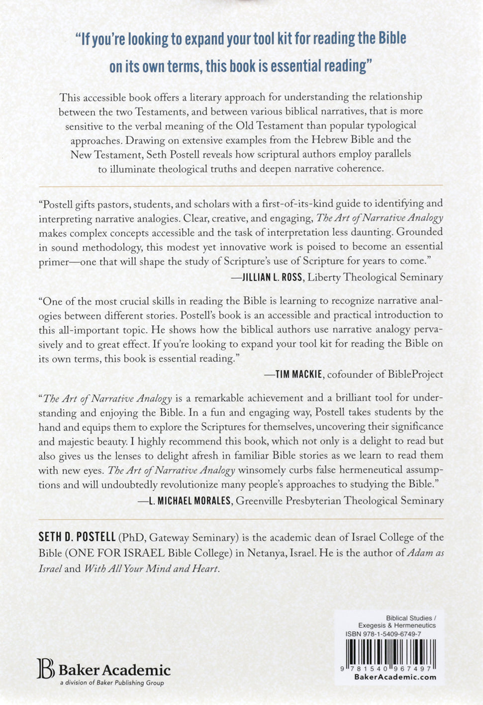 The Art of Narrative Analogy: Identifying and Interpreting Parallel Passages in the Bible