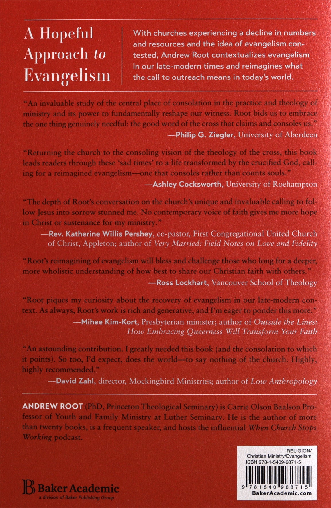 Evangelism in an Age of Despair: Hope Beyond the Failed Promise of Happiness
