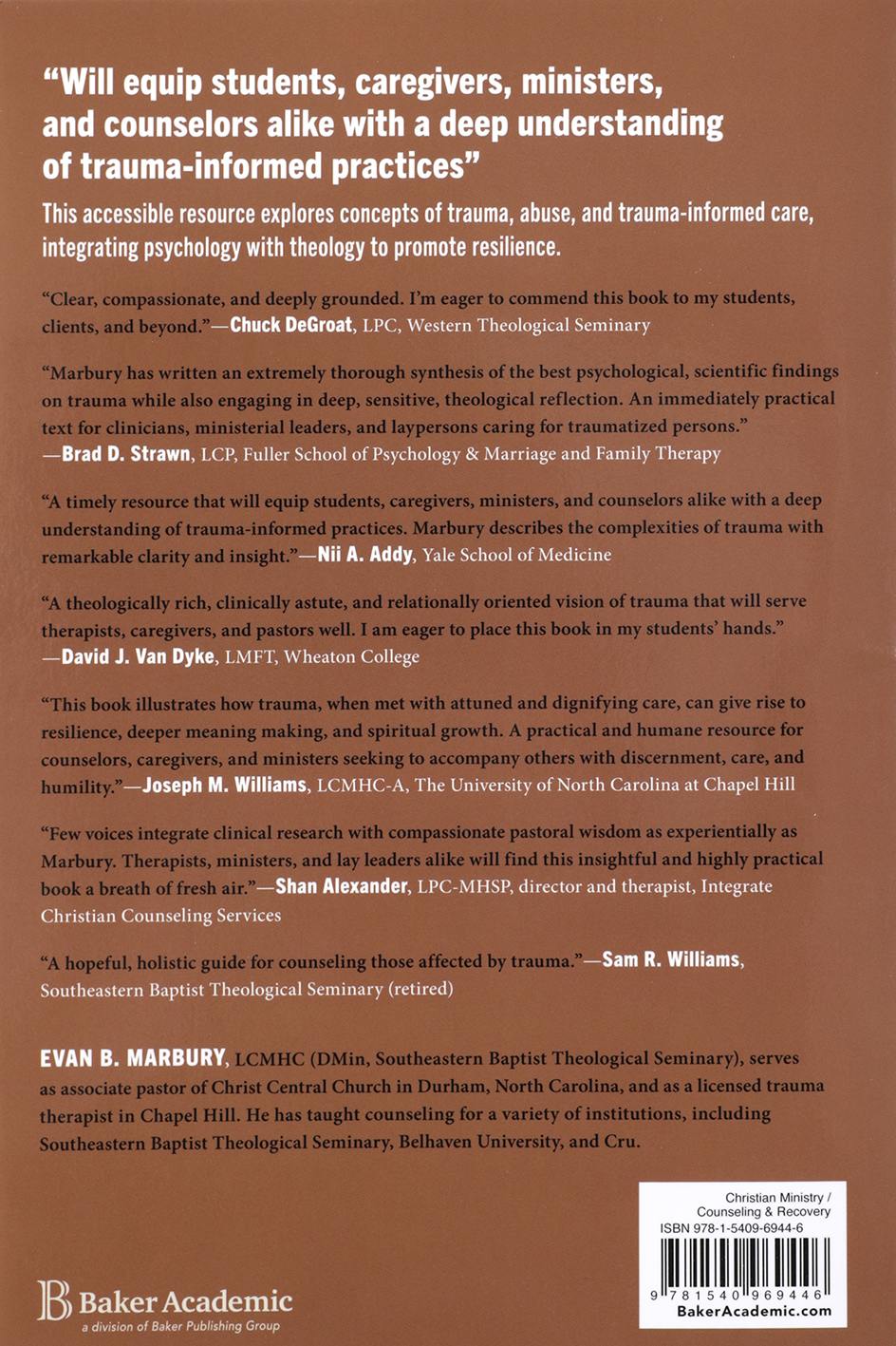 Understanding Trauma and Resilience: A Guide for Counselors, Caregivers, and Ministers