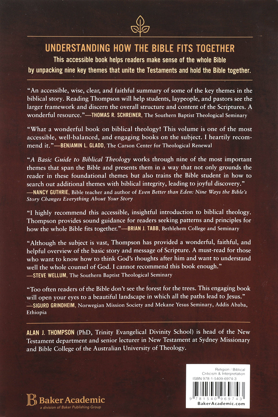 A Basic Guide to Biblical Theology: Nine Themes that Unite the Old and New Testaments