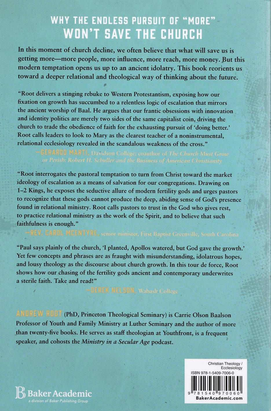 Baal and the Gods of More: Rescuing Church Growth from Idolatry