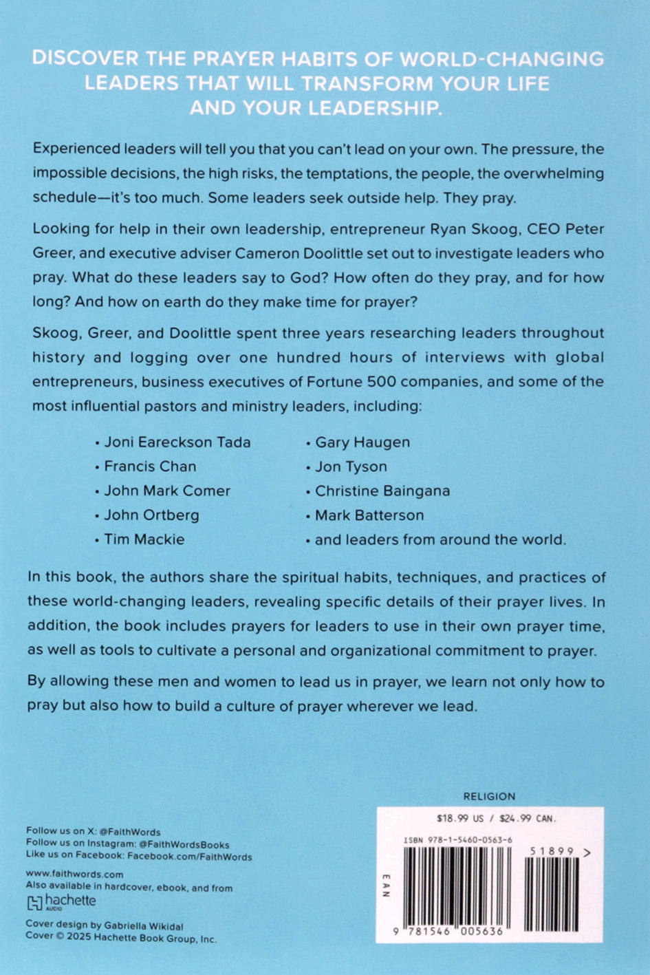 Lead with Prayer: The Spiritual Habits of World-Changing Leaders