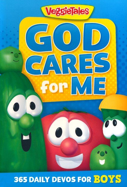 God Cares for Me: 365 Daily Devos for Boys (Veggie Tales Series)