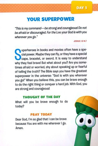 God Cares for Me: 365 Daily Devos for Boys (Veggie Tales Series)