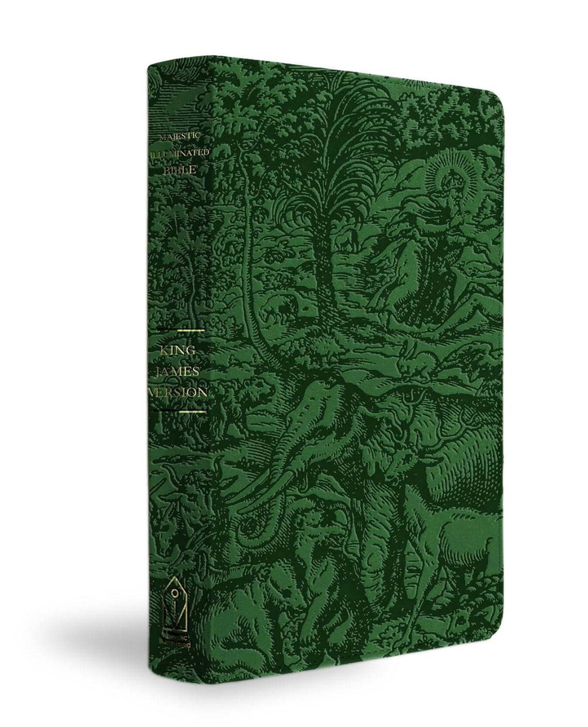 KJV Majestic Illuminated Bible, Emerald