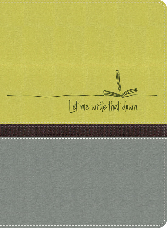 Journal: Let Me Write That Down With Elastic Closure