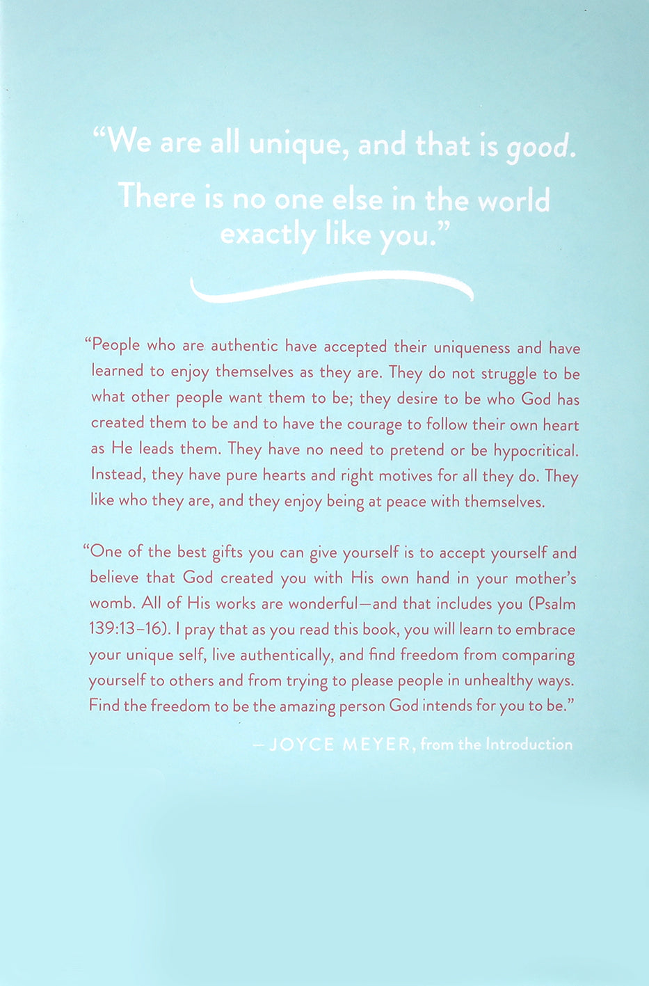 Authentically, Uniquely You: Living Free From Comparison and the Need to Please