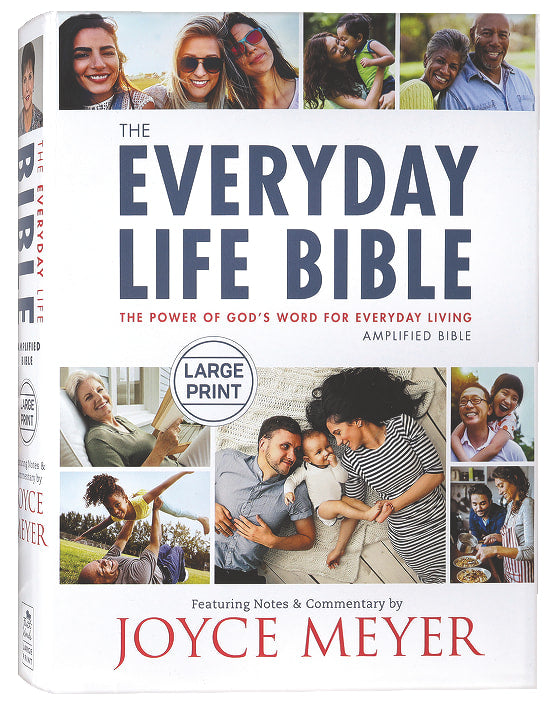 Amplified The Everyday Life Bible Large Print (Black Letter Edition)